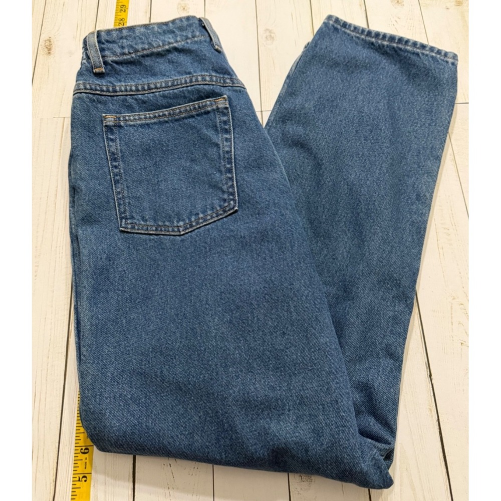 Vtg L.L Bean Original Fit Relaxed Flannel Lined Mom Jeans Y2K Grunge Sz: 12 Reg‎